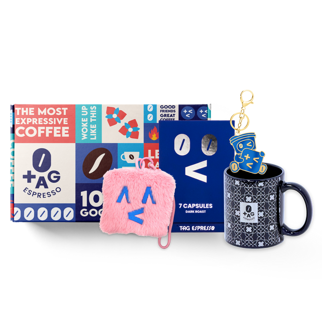 TAG Espresso Christmas Bundle - Midnight Blue Dark Roast