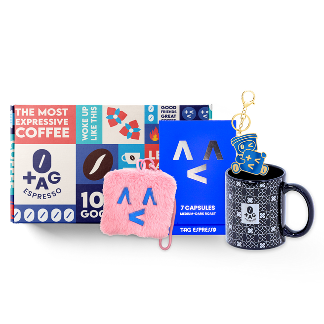 TAG Espresso Christmas Bundle - TAG Blue Medium Dark Roast