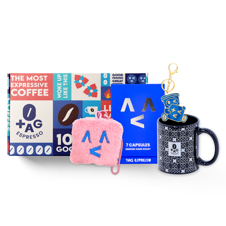 TAG Espresso Christmas Bundle - TAG Blue Medium Dark Roast