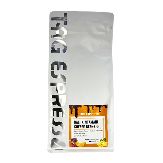 TAG Espresso Bali Kintamani Dark Roast Coffee Beans (500g)