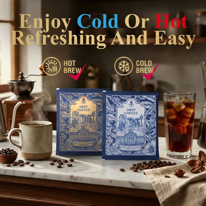 Drip Coffee Bundle 3 Packs (Peru Geisha Black Honey & Signature Blend)