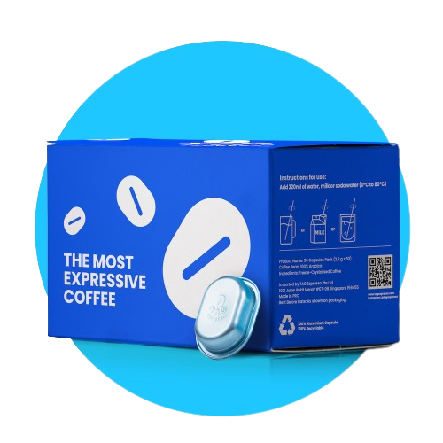 [Refill Pack] Capri Blue Medium Roast Coffee (2.8g x 30)