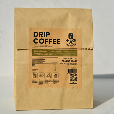 Drip Coffee Bundle 3 Packs (Peru Geisha Black Honey & Signature Blend)