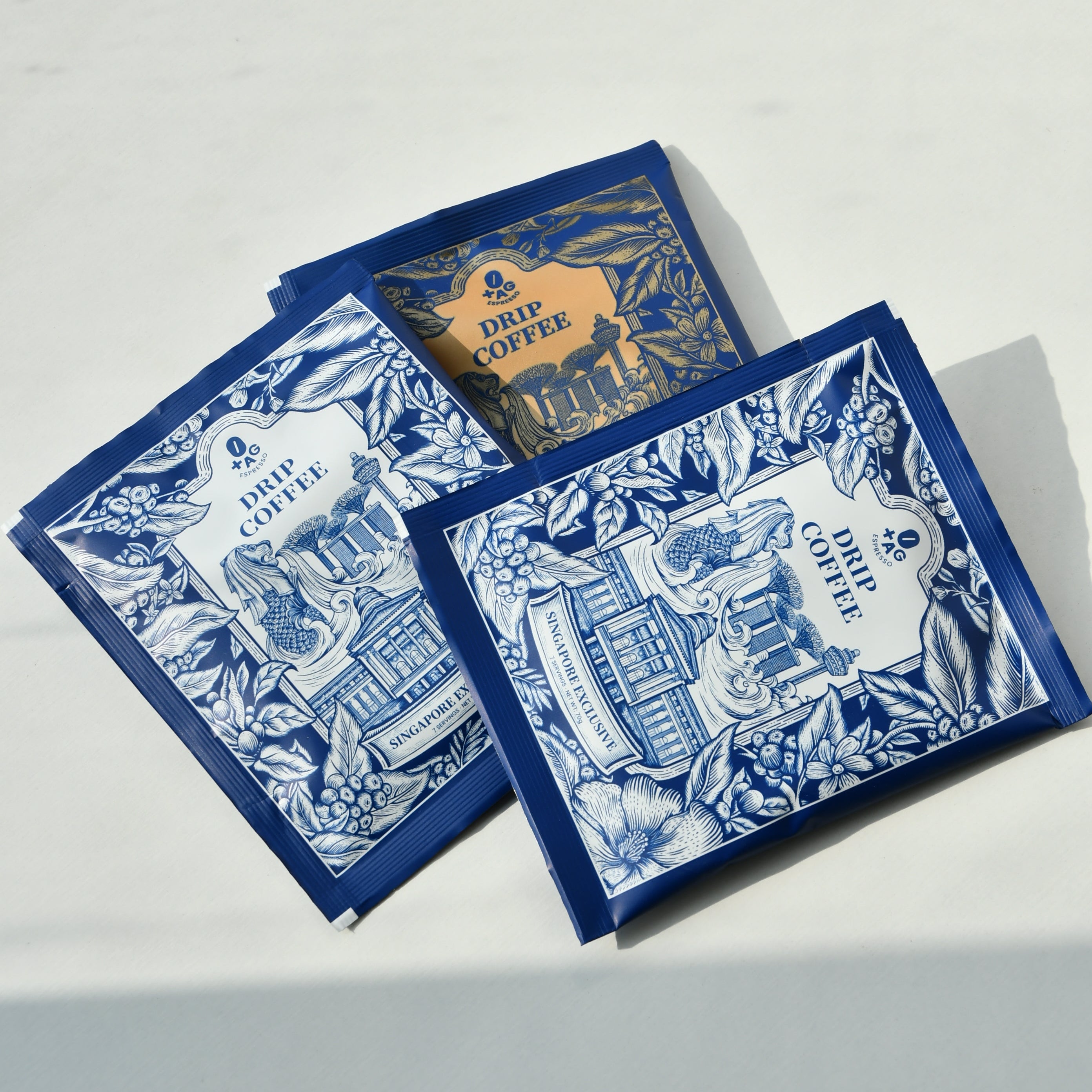 Drip Coffee Bundle 3 Packs (Peru Geisha Black Honey & Signature Blend)