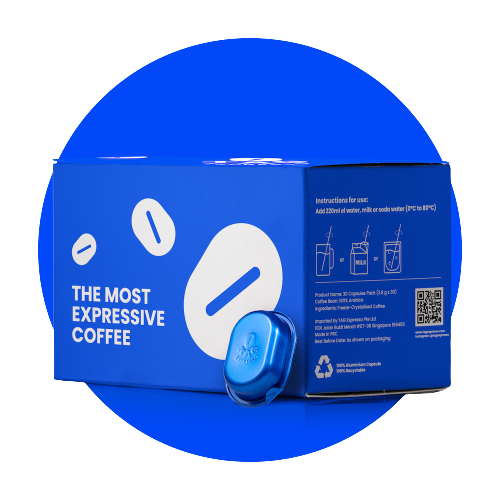 [Refill Pack] TAG Blue Medium-Dark Roast Coffee (2.8g x 30)