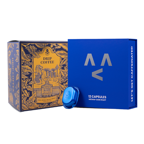 1+1 Edition - TAG Espresso TAG Blue Medium-Dark Roast Coffee Capsule + Peru Geisha Black Honey Drip Coffee