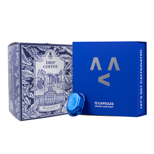 1+1 Edition - TAG Espresso TAG Blue Medium-Dark Roast Coffee Capsule + Signature Blend Drip Coffee