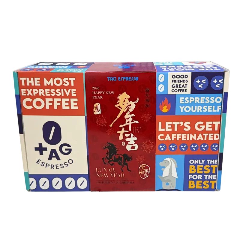 Chinese New Year Coffee Gift Box | Signature Drip & Midnight Dark Roast Capsules (Pre-Order)