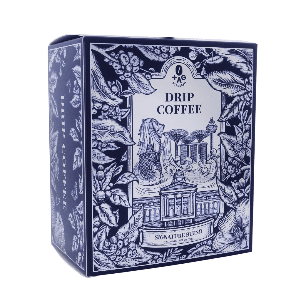 Drip Coffee Bundle Box – Signature Blend + Peru Geisha (14 Packs) | TAG Espresso Specialty Coffee