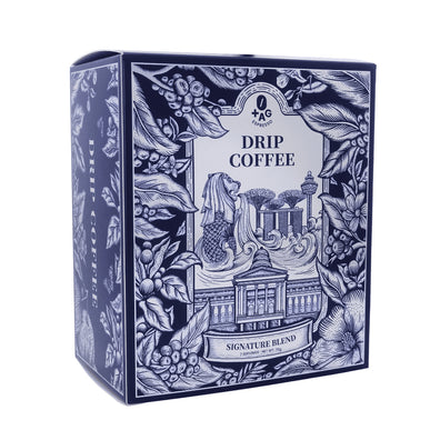 Drip Coffee Bundle Box – Signature Blend + Peru Geisha (14 Packs) | TAG Espresso Specialty Coffee