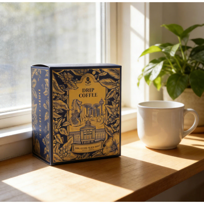 1+1 Edition - TAG Espresso Midnight Blue Dark Roast Coffee Capsule + Peru Geisha Black Honey Drip Coffee