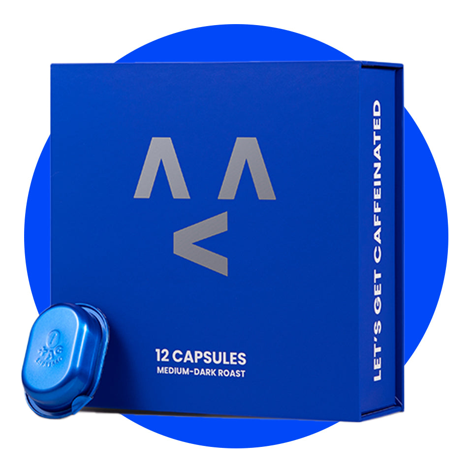 1+1 Edition - TAG Espresso Tag Blue Medium-Dark Roast + Fantasy Coconut Medium-Dark Roast Arabica Coffee Capsules